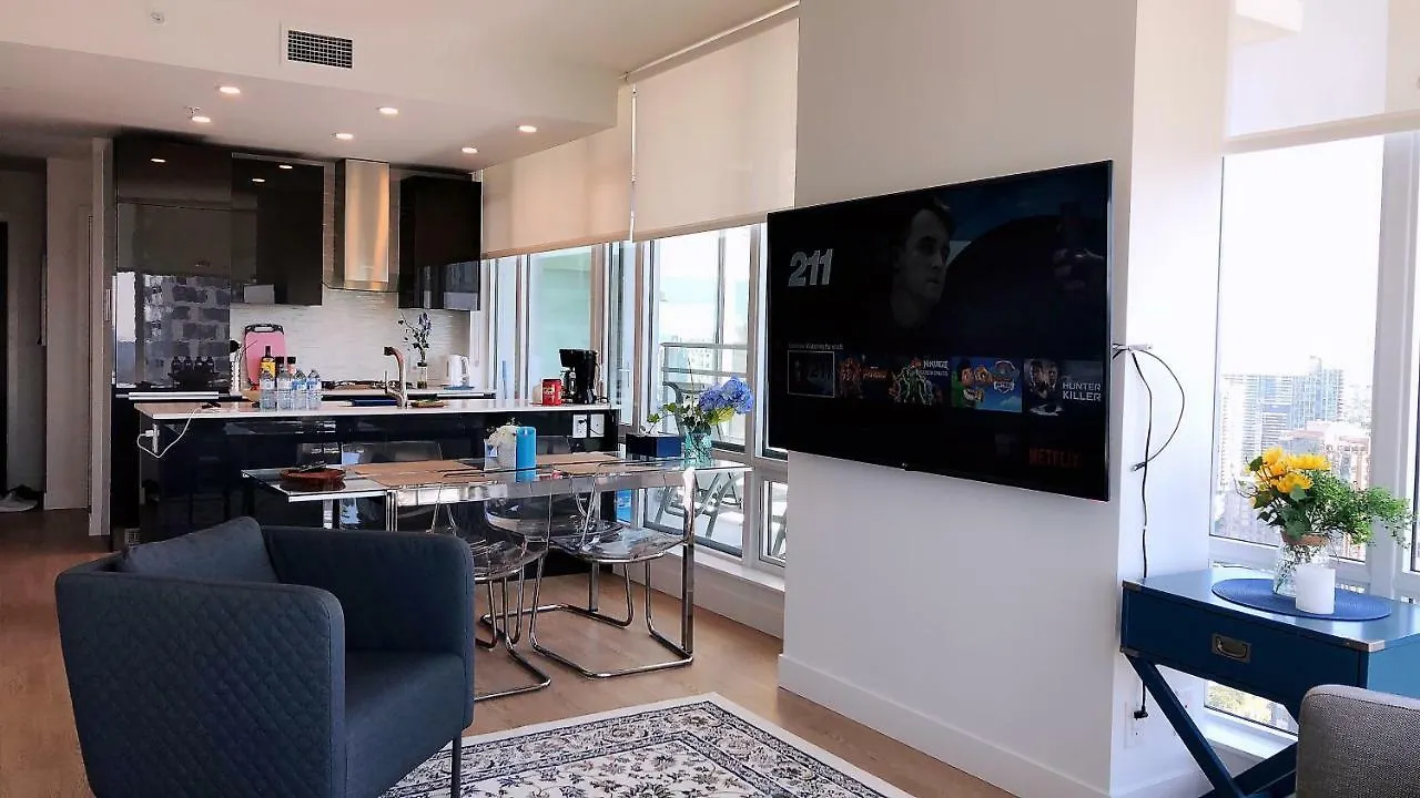 Brand New Seaview High-Rise Apartment Downtown Βανκούβερ 0*,